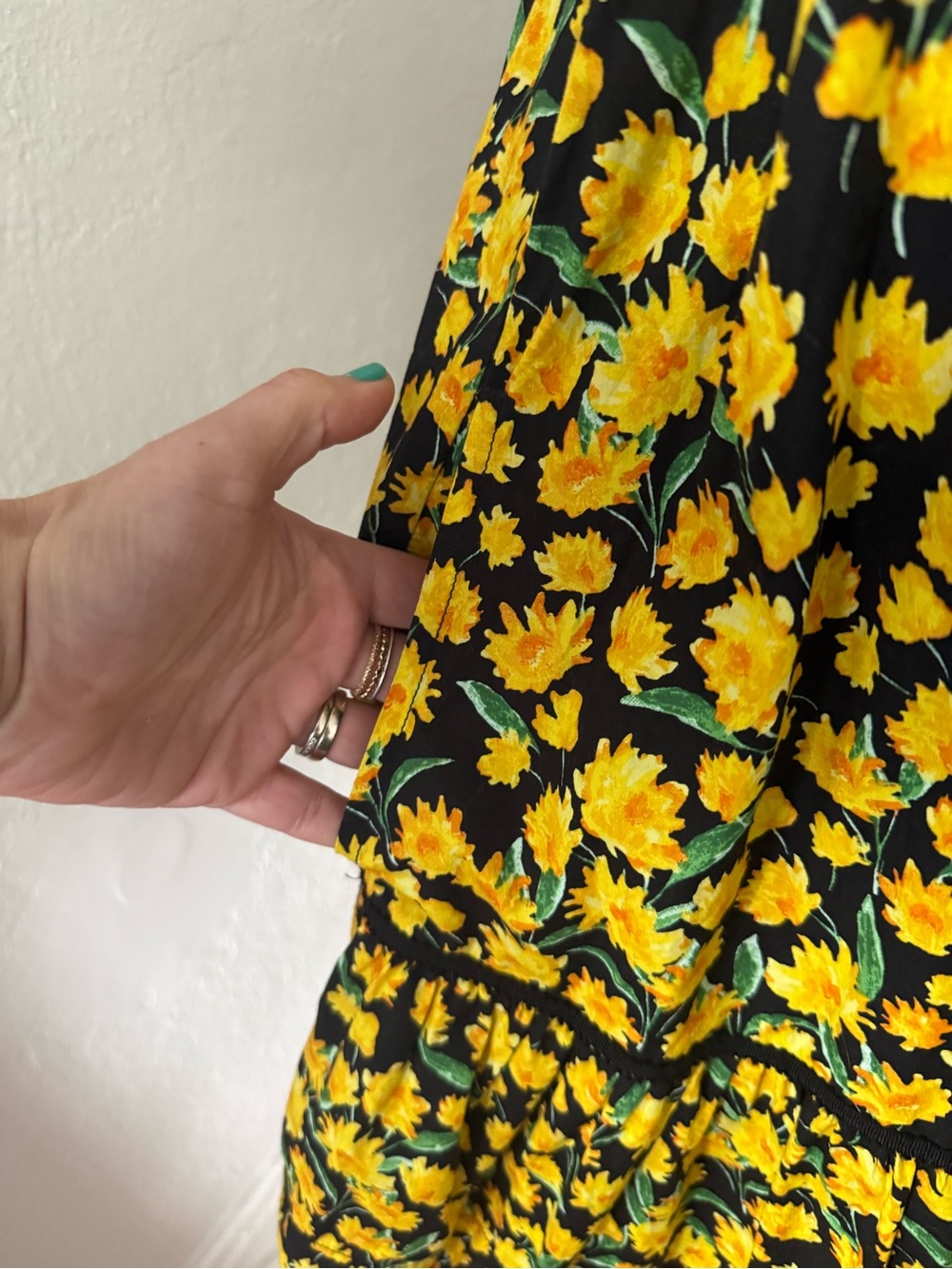 Anthropologie Collared Poplin Swing Mini Dress - Picture 2 of 6
